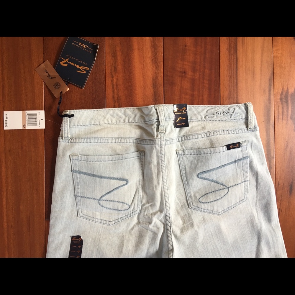 NWT Seven7 premium denim Sz12 women’s sexy